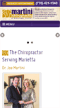 Mobile Screenshot of martinichiropracticcenter.com